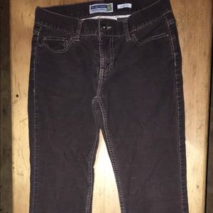 Old Navy brown corduroy pants